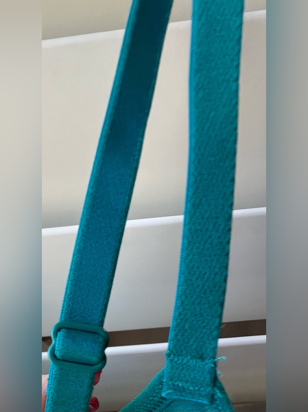 Auden XS New/Tags Teal Lightly lined Bralette Adjustable Strap